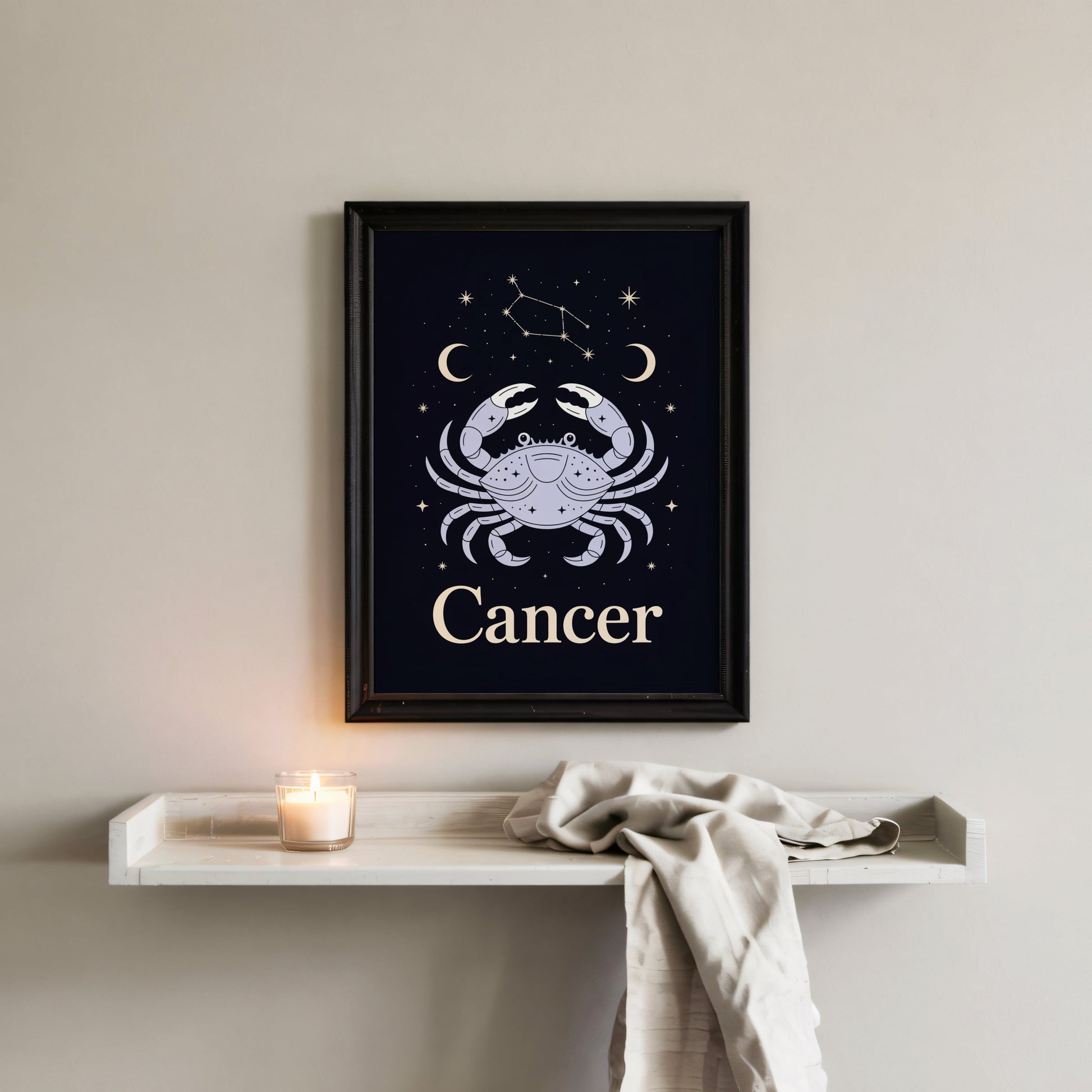 Aisle29 Print Cancer Swirl Wall Art