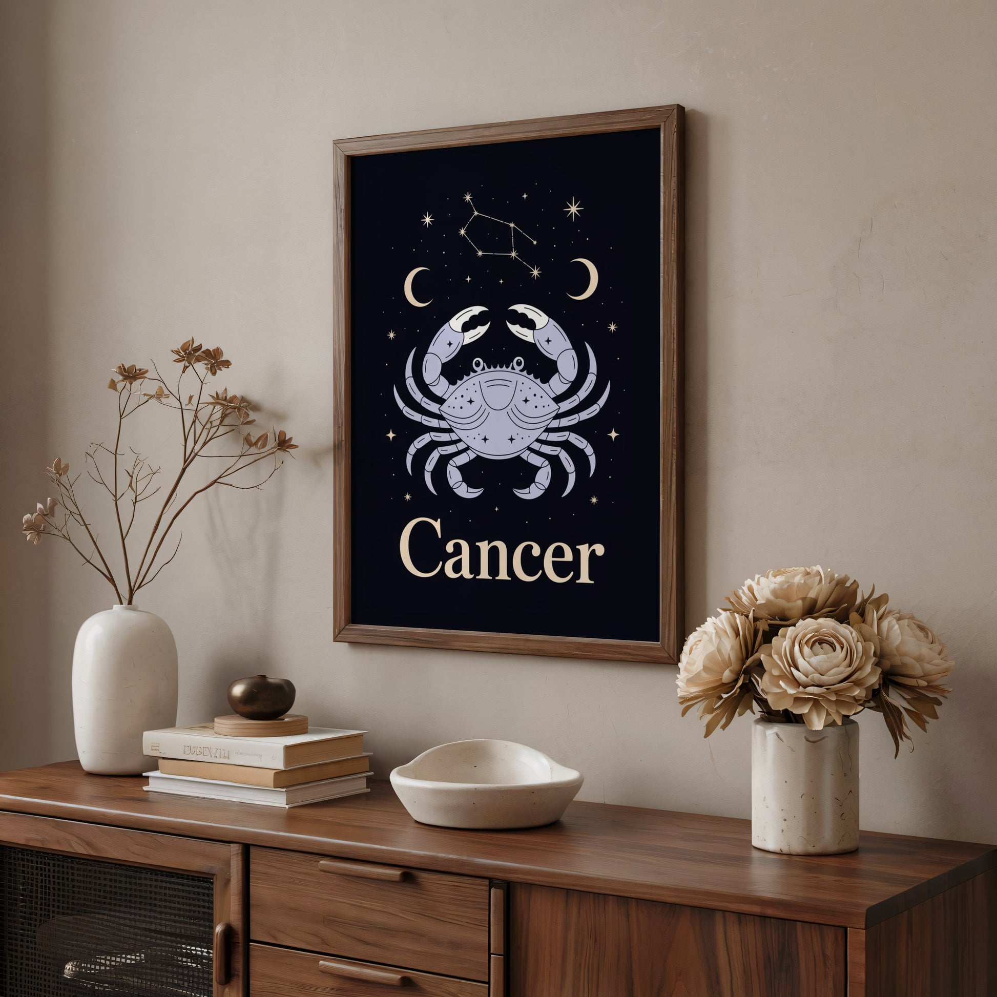 Aisle29 Print Cancer Swirl Wall Art