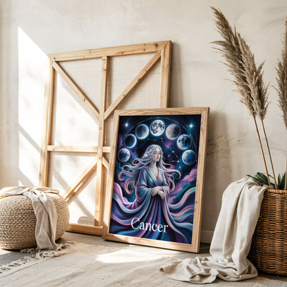 Aisle29 Print Cancer Vivid Wall Art