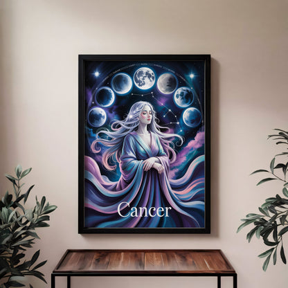 Aisle29 Print Cancer Vivid Wall Art