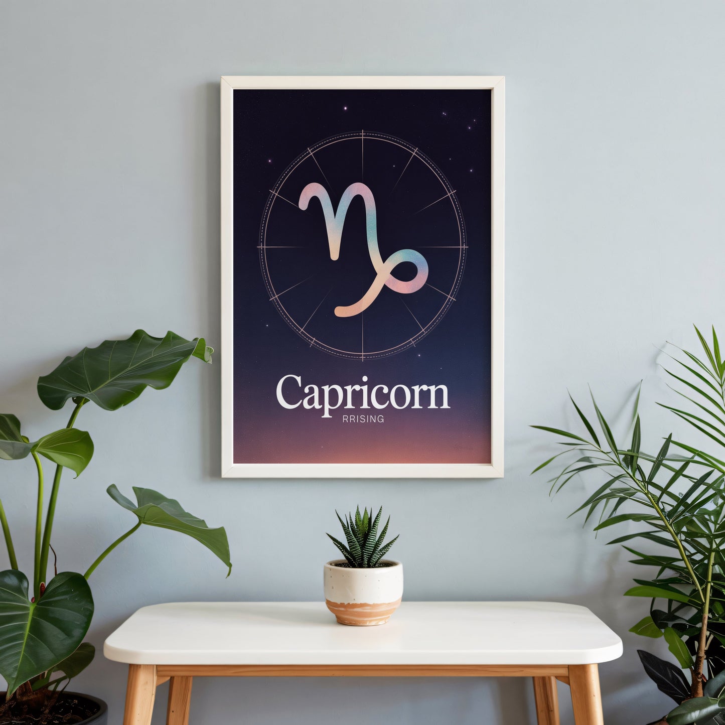 Aisle29 Print Capricorn Birth Wall Art