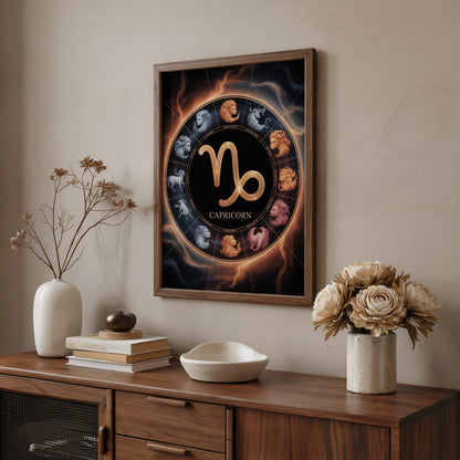 Aisle29 Print Capricorn Colour Wall Art