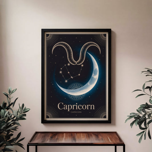 Aisle29 Print Capricorn Core Wall Art