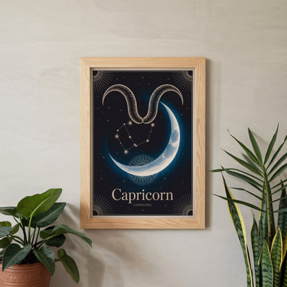 Aisle29 Print Capricorn Core Wall Art