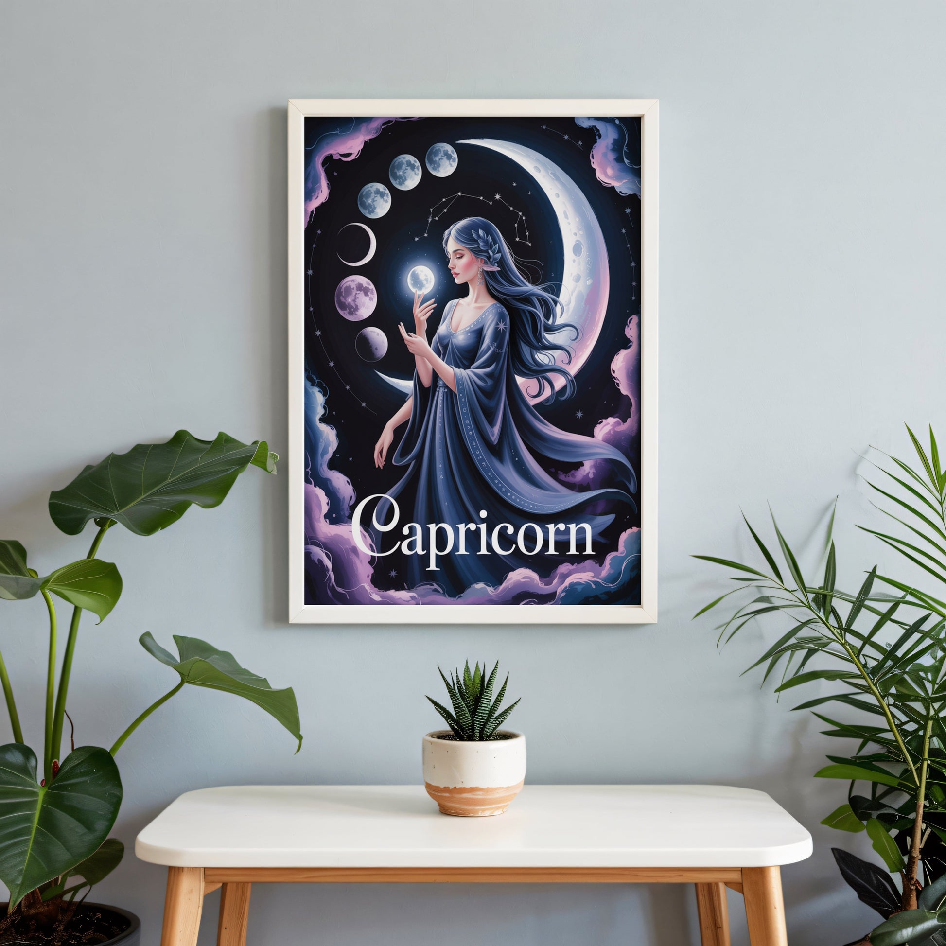 Aisle29 Print Capricorn Cosmic Wall Art
