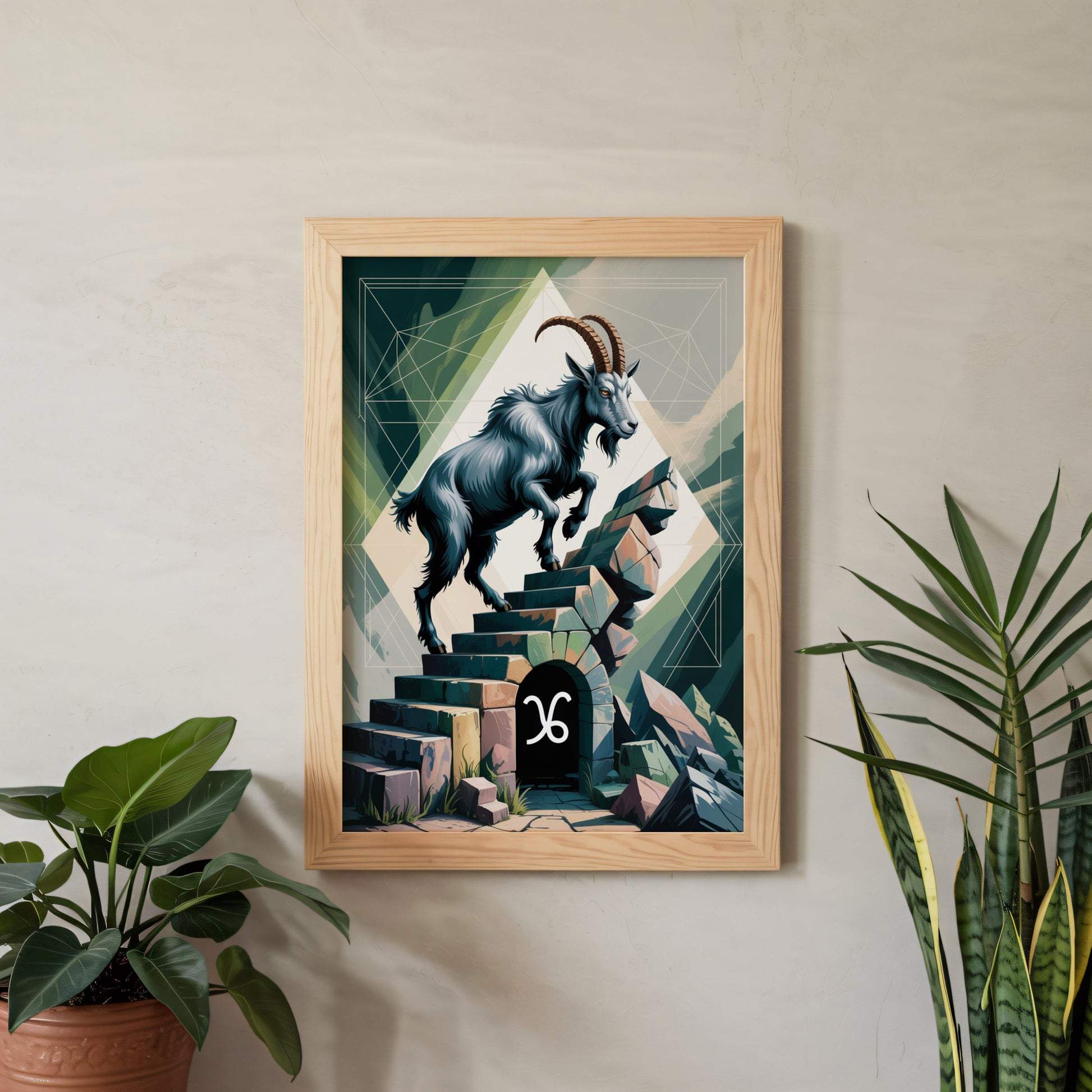 Aisle29 Print Capricorn Crisp Wall Art