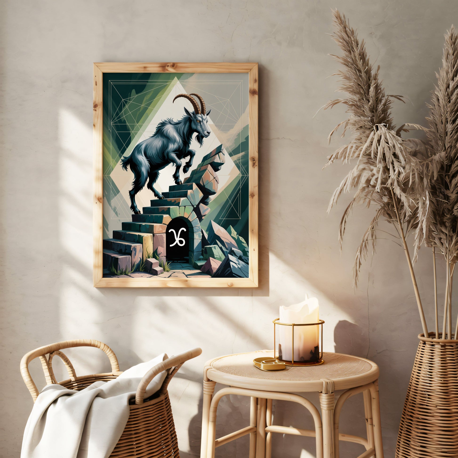 Aisle29 Print Capricorn Crisp Wall Art