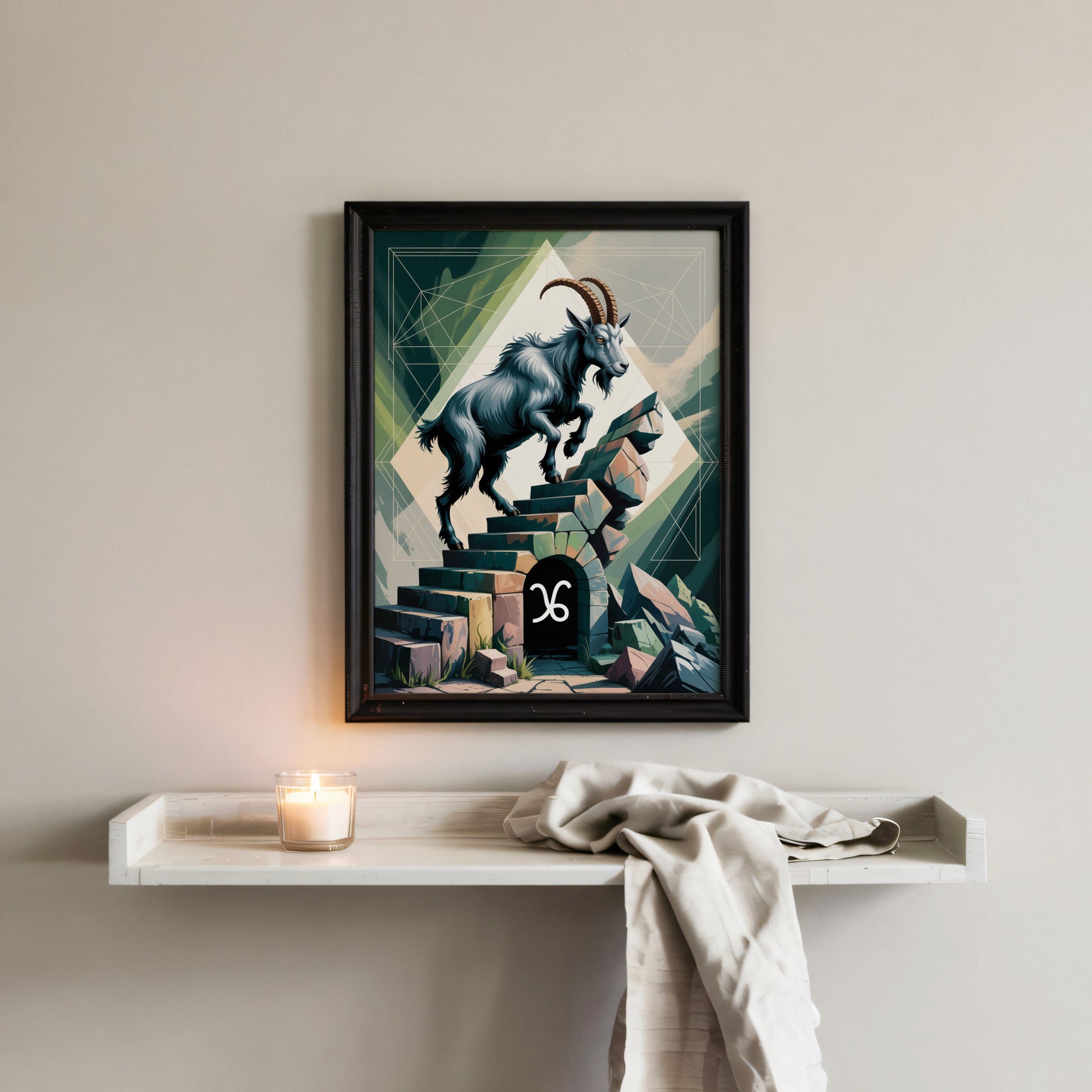 Aisle29 Print Capricorn Crisp Wall Art