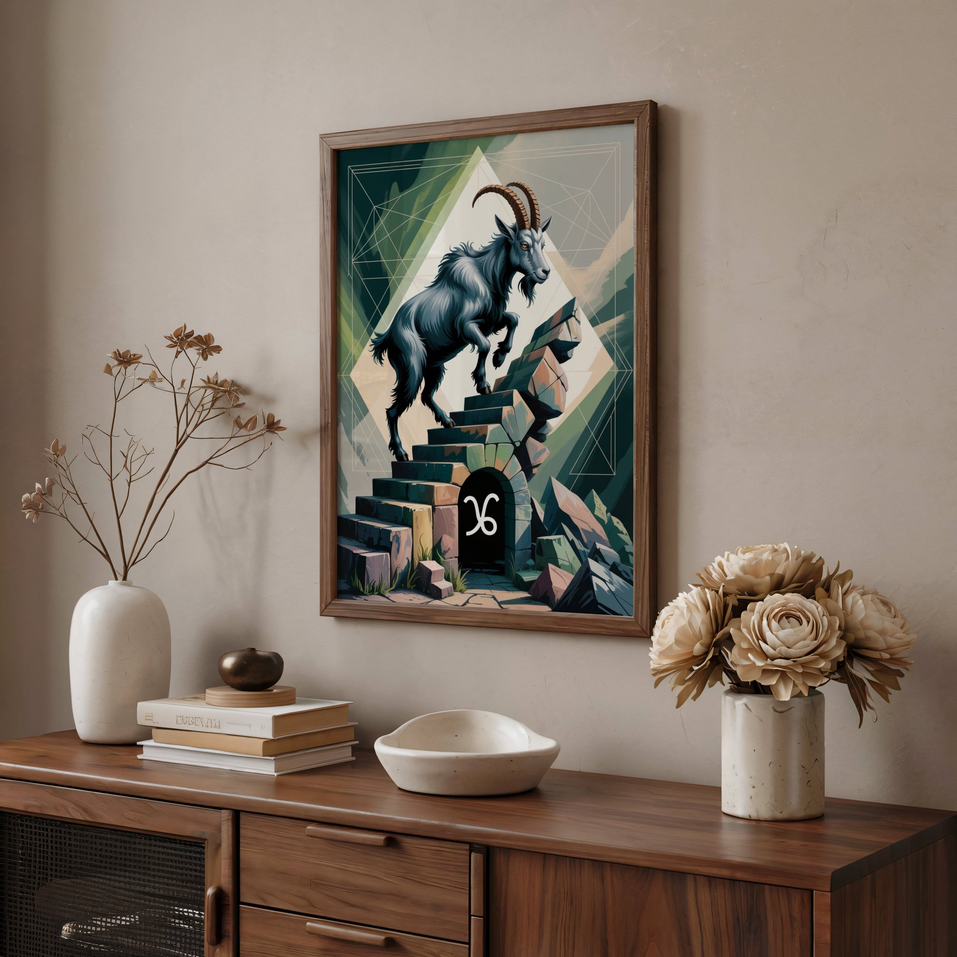 Aisle29 Print Capricorn Crisp Wall Art