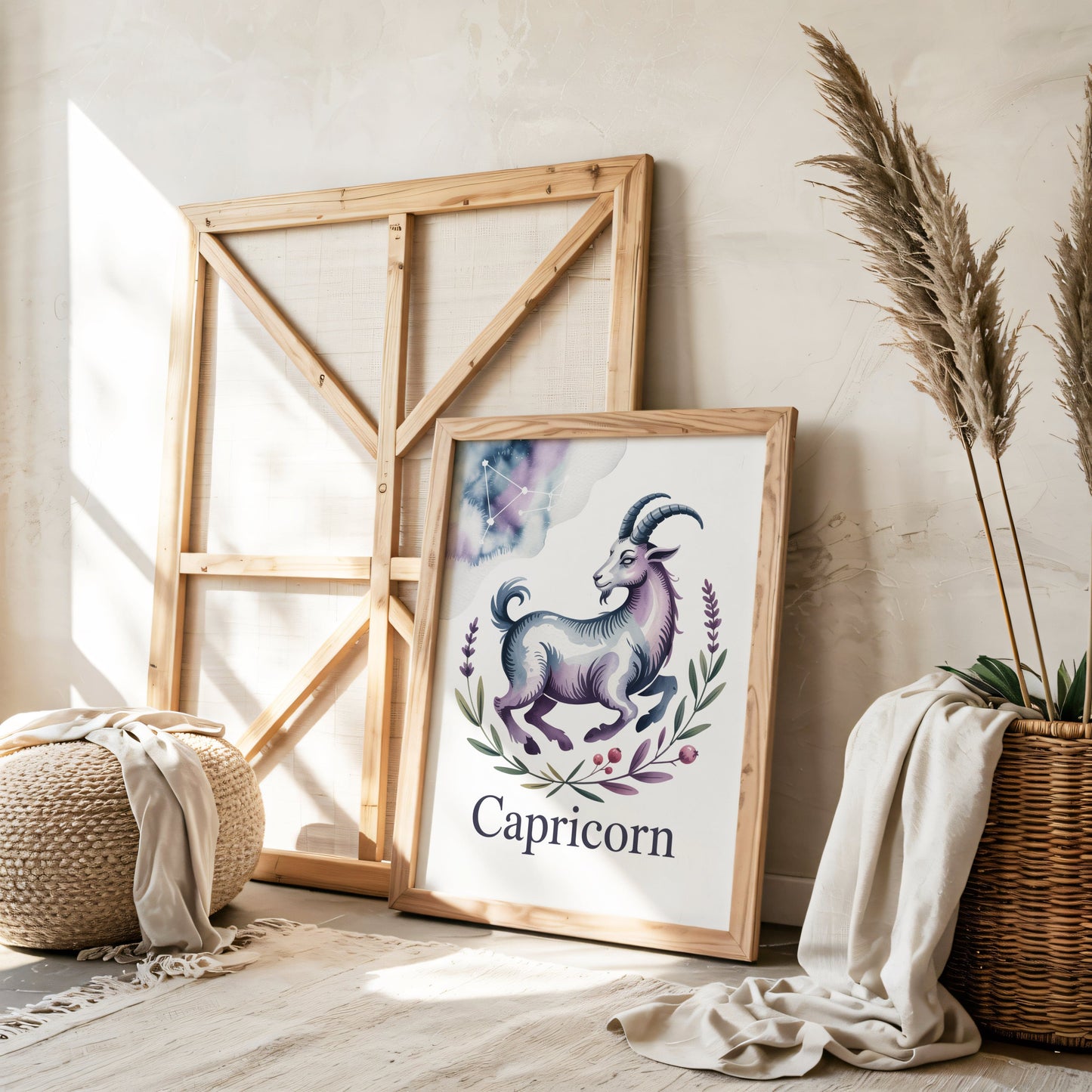 Aisle29 Print Capricorn Earth Wall Art