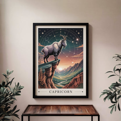 Aisle29 Print Capricorn Eclipse Wall Art
