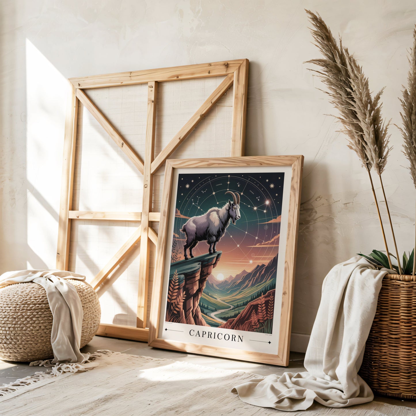 Aisle29 Print Capricorn Eclipse Wall Art