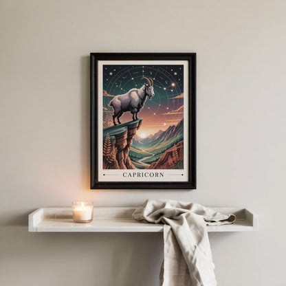 Aisle29 Print Capricorn Eclipse Wall Art