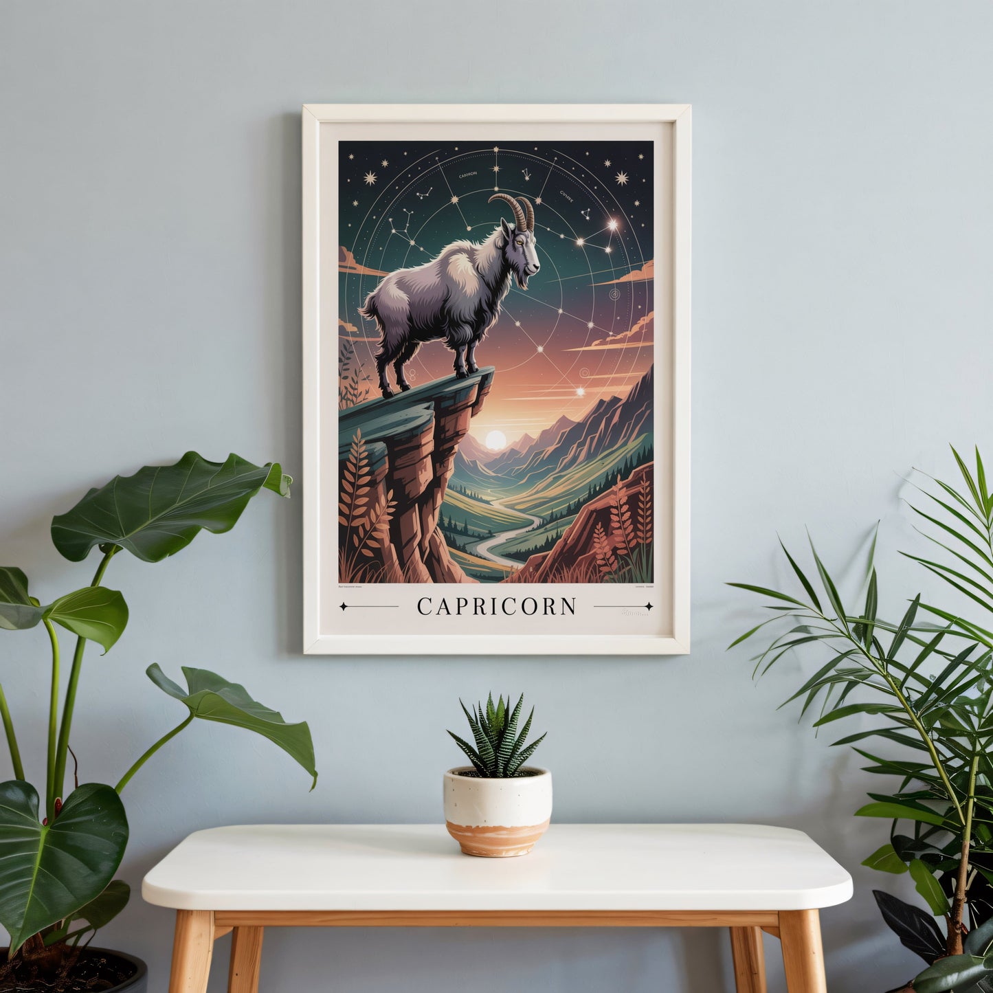 Aisle29 Print Capricorn Eclipse Wall Art