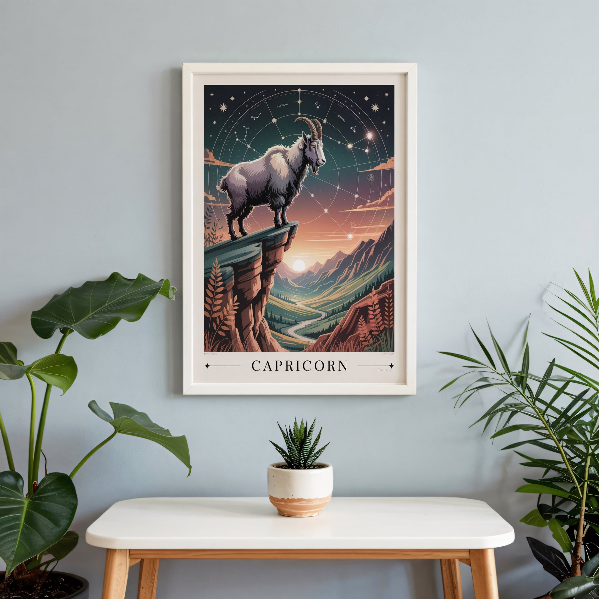 Aisle29 Print Capricorn Eclipse Wall Art