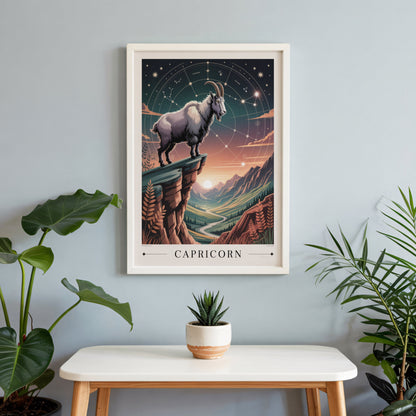 Aisle29 Print Capricorn Eclipse Wall Art