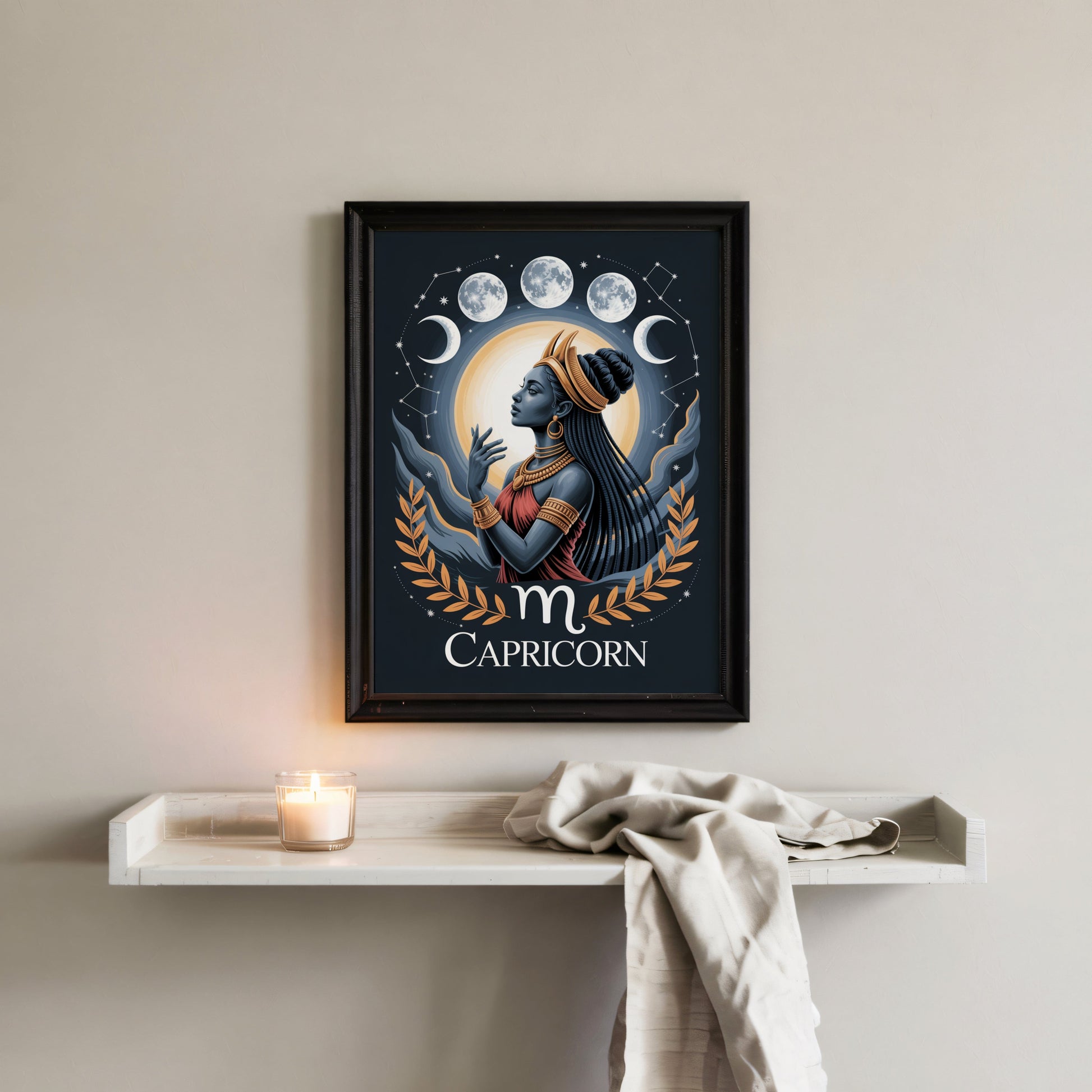 Aisle29 Print Capricorn Glam Wall Art