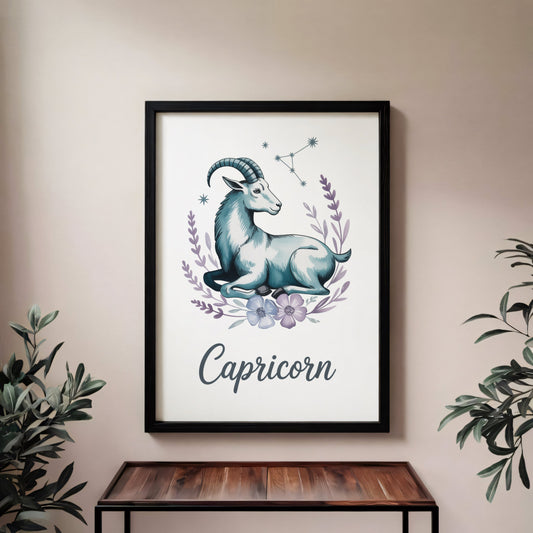 Aisle29 Print Capricorn Intricate Wall Art