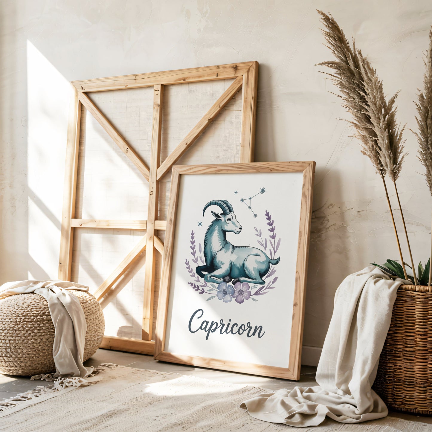 Aisle29 Print Capricorn Intricate Wall Art