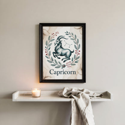 Aisle29 Print Capricorn Life Wall Art