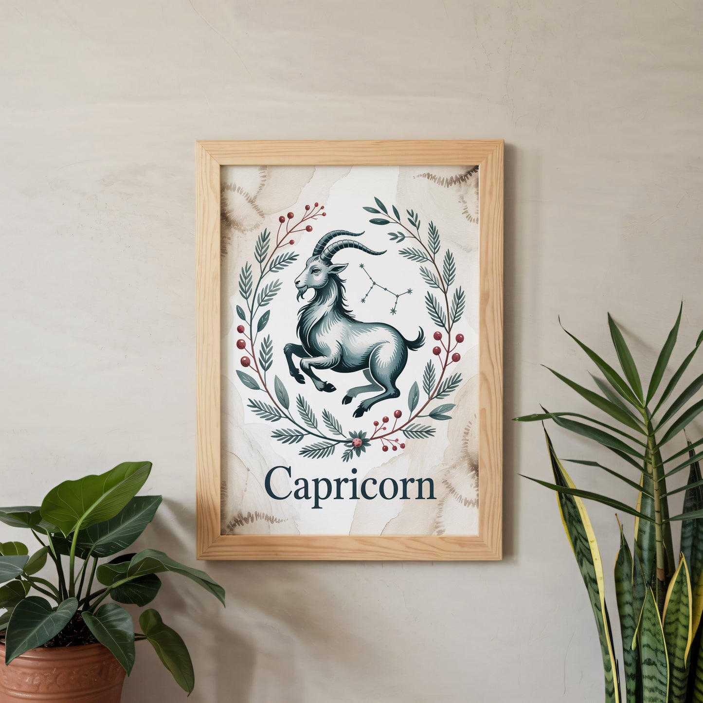 Aisle29 Print Capricorn Life Wall Art