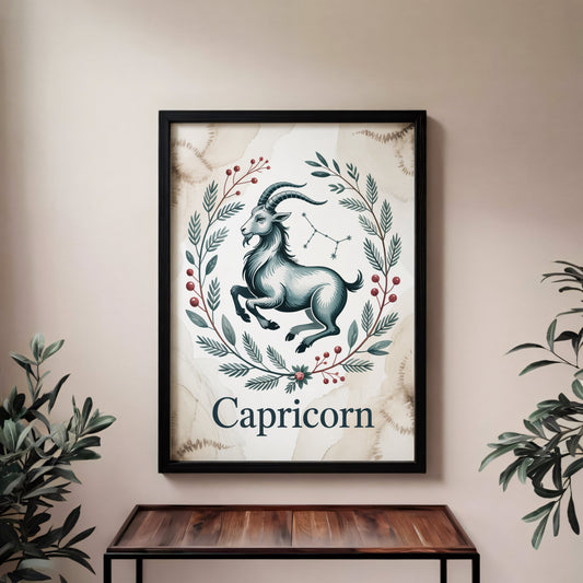 Aisle29 Print Capricorn Life Wall Art
