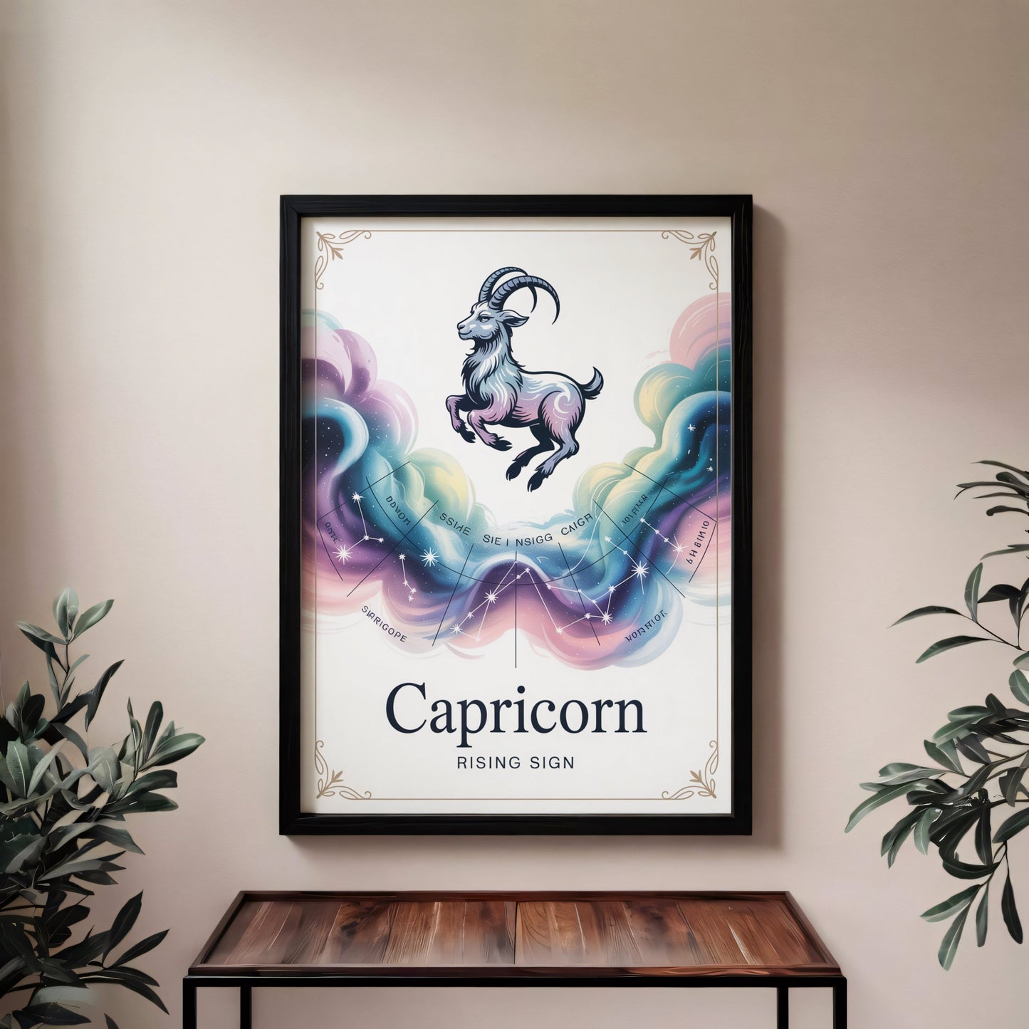 Aisle29 Print Capricorn Rising Wall Art