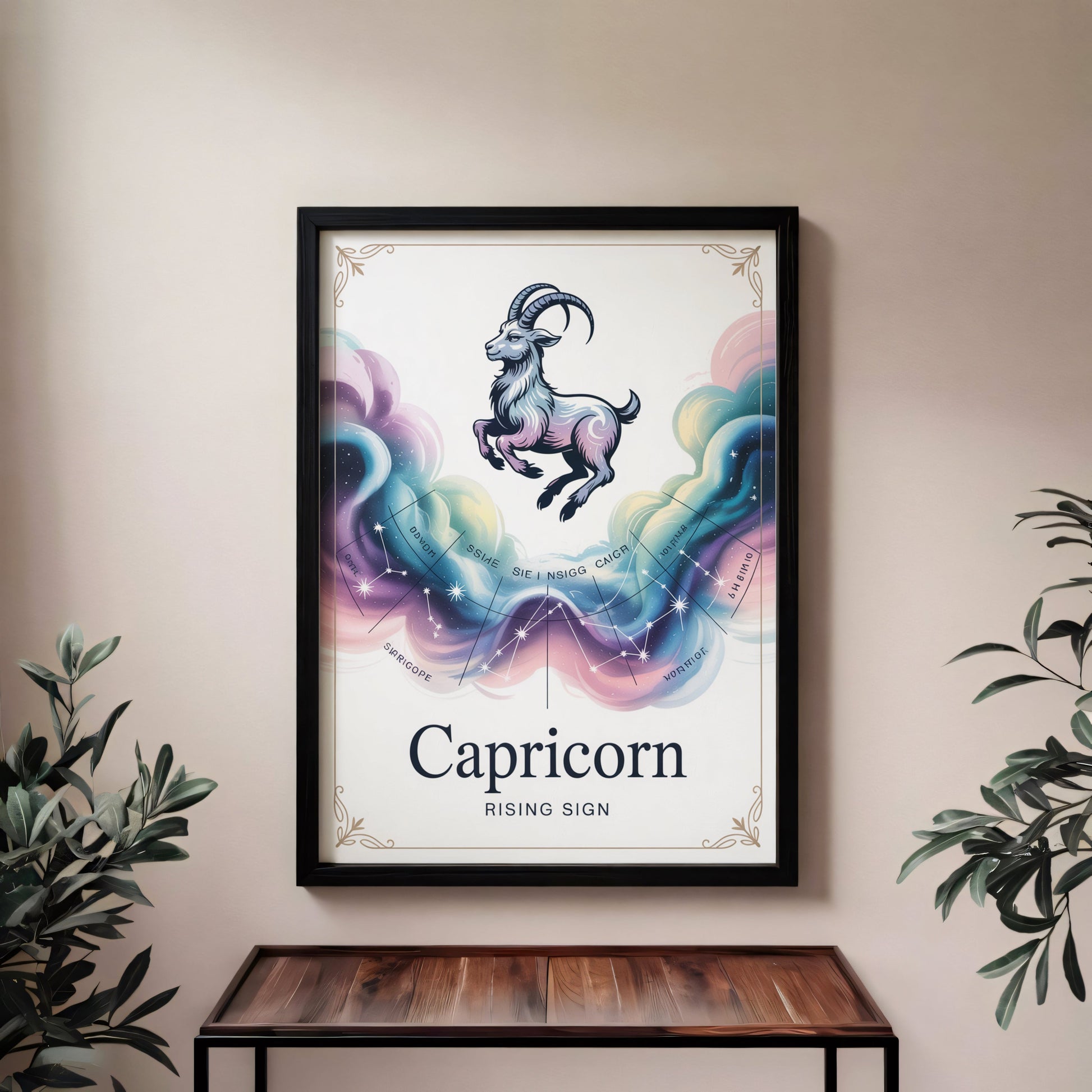 Aisle29 Print Capricorn Rising Wall Art