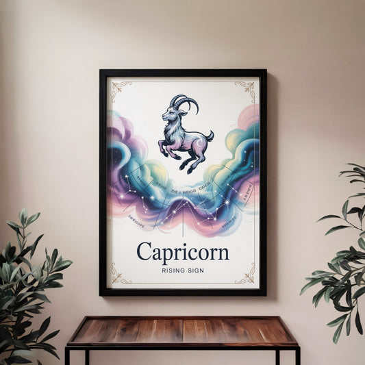 Aisle29 Print Capricorn Rising Wall Art