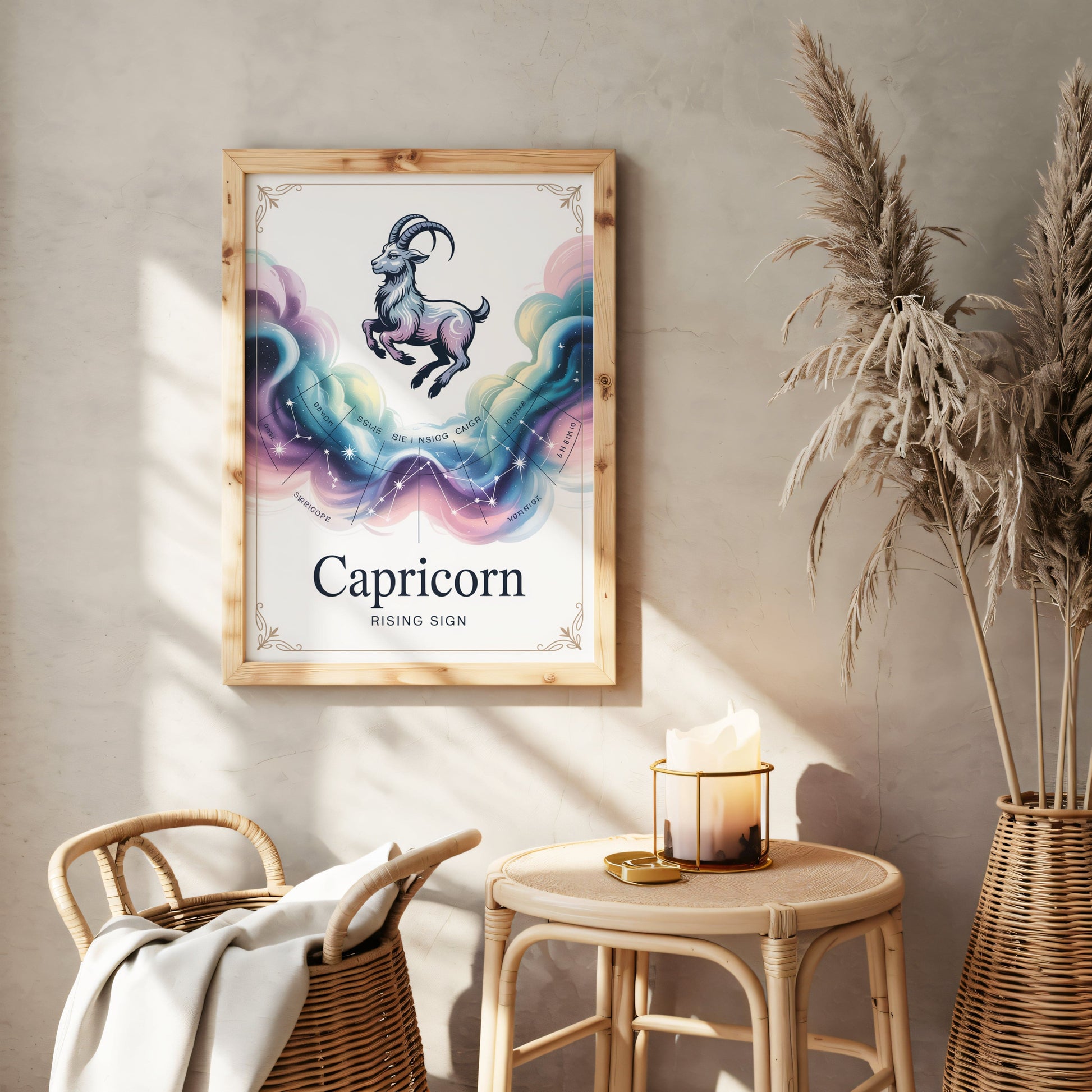 Aisle29 Print Capricorn Rising Wall Art