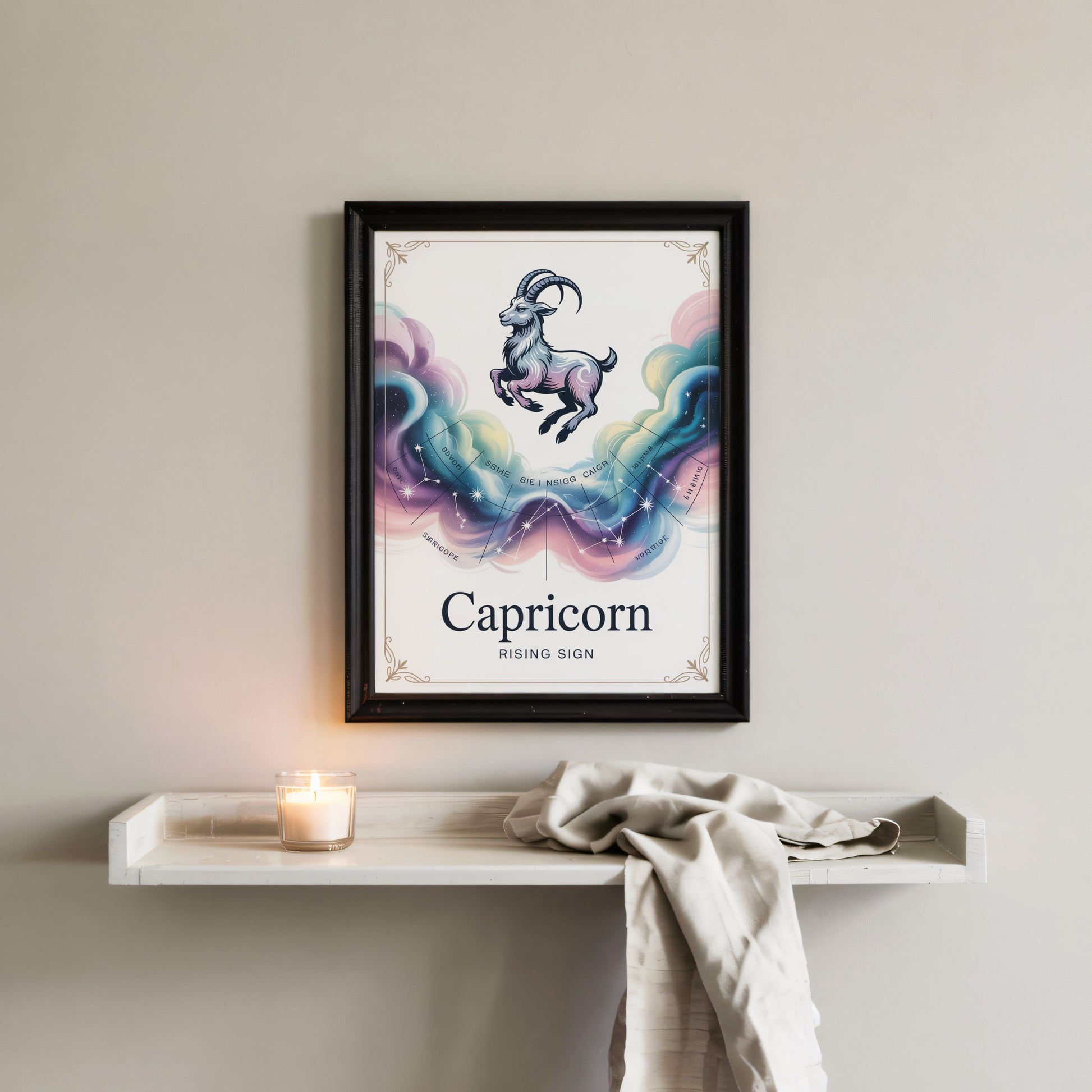 Aisle29 Print Capricorn Rising Wall Art