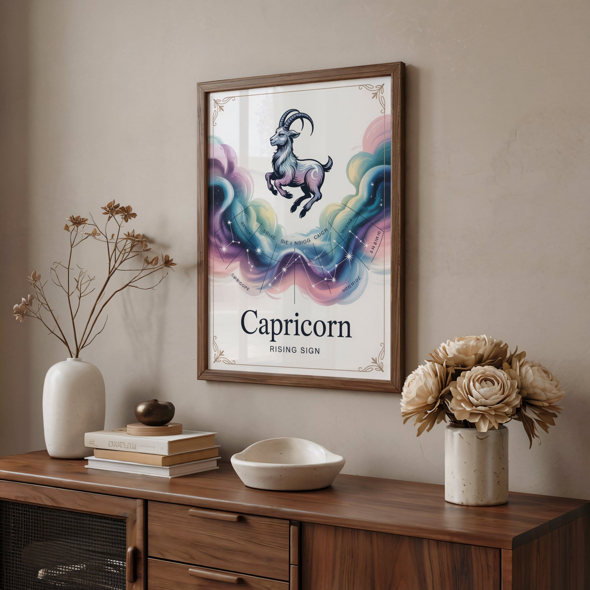 Aisle29 Print Capricorn Rising Wall Art