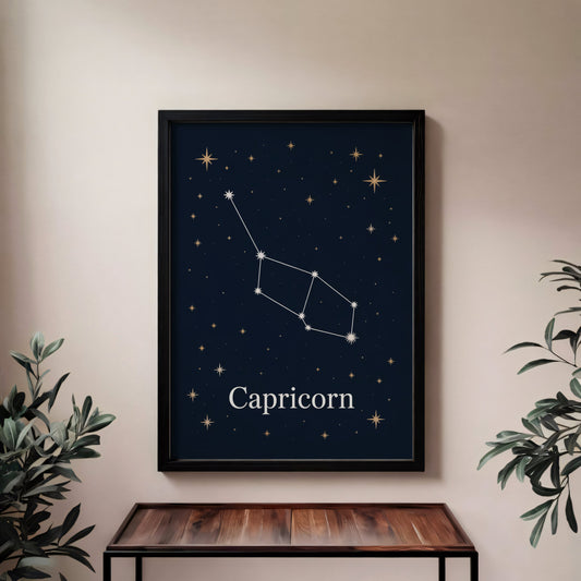 Aisle29 Print Capricorn Stars Wall Art