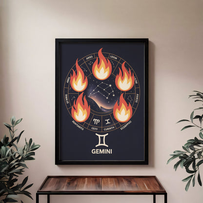 Aisle29 Print Gemini Artistic Wall Art