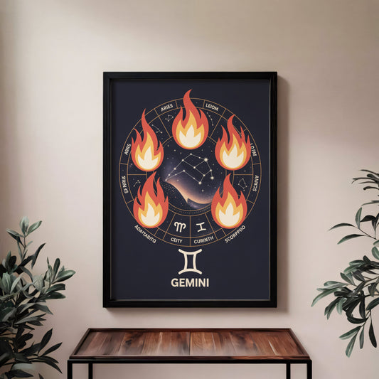 Aisle29 Print Gemini Artistic Wall Art