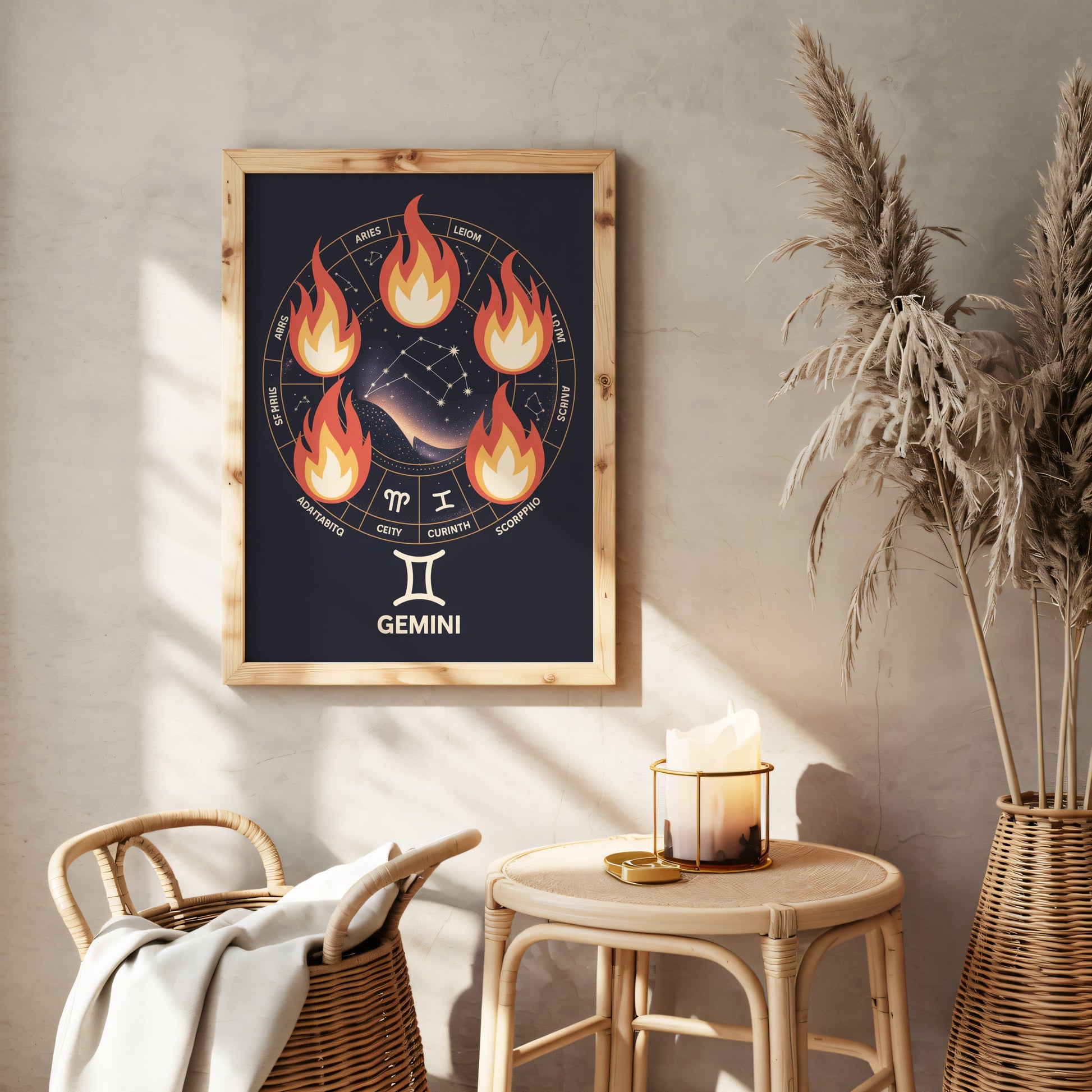 Aisle29 Print Gemini Artistic Wall Art