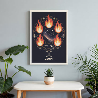 Aisle29 Print Gemini Artistic Wall Art