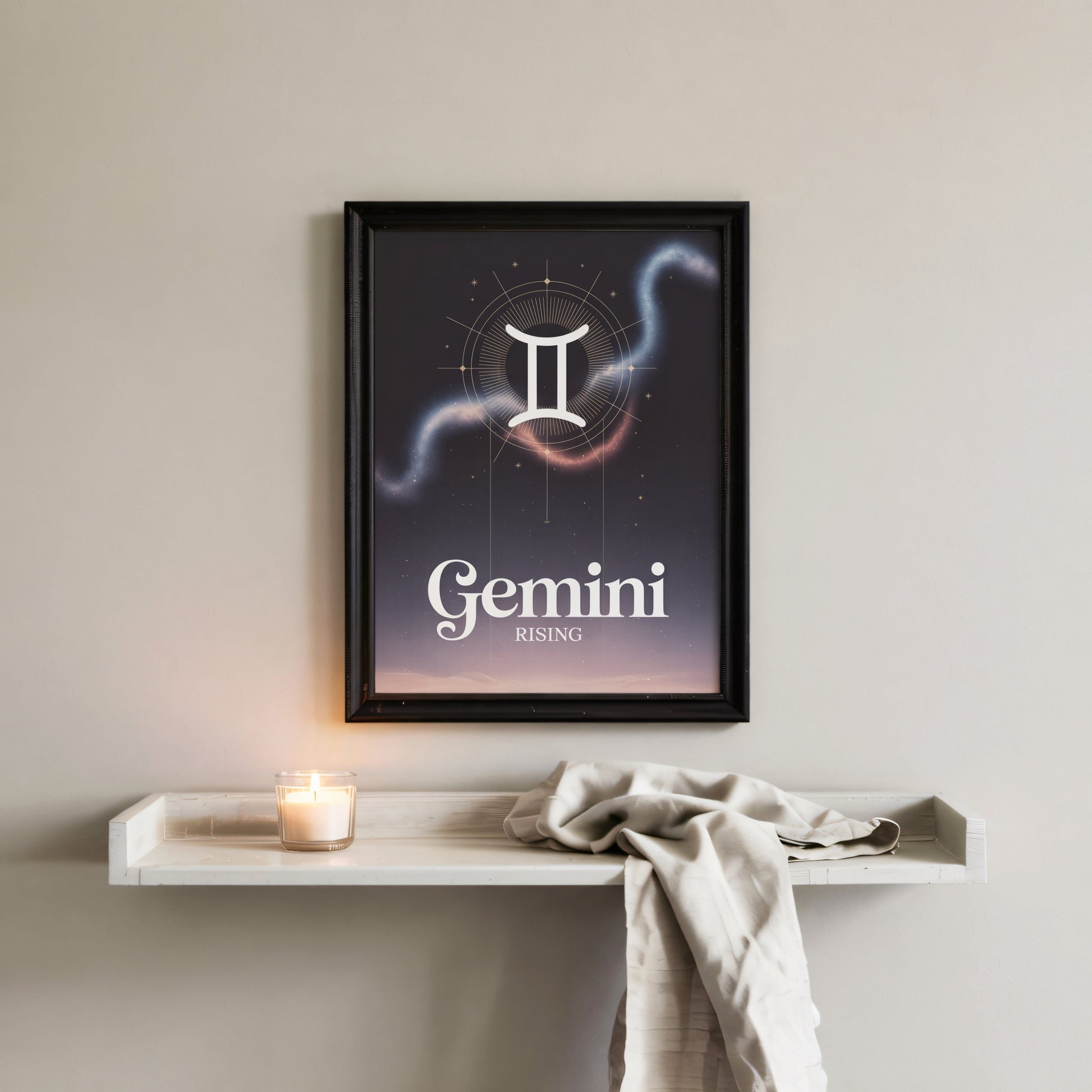 Aisle29 Print Gemini Birth Wall Art