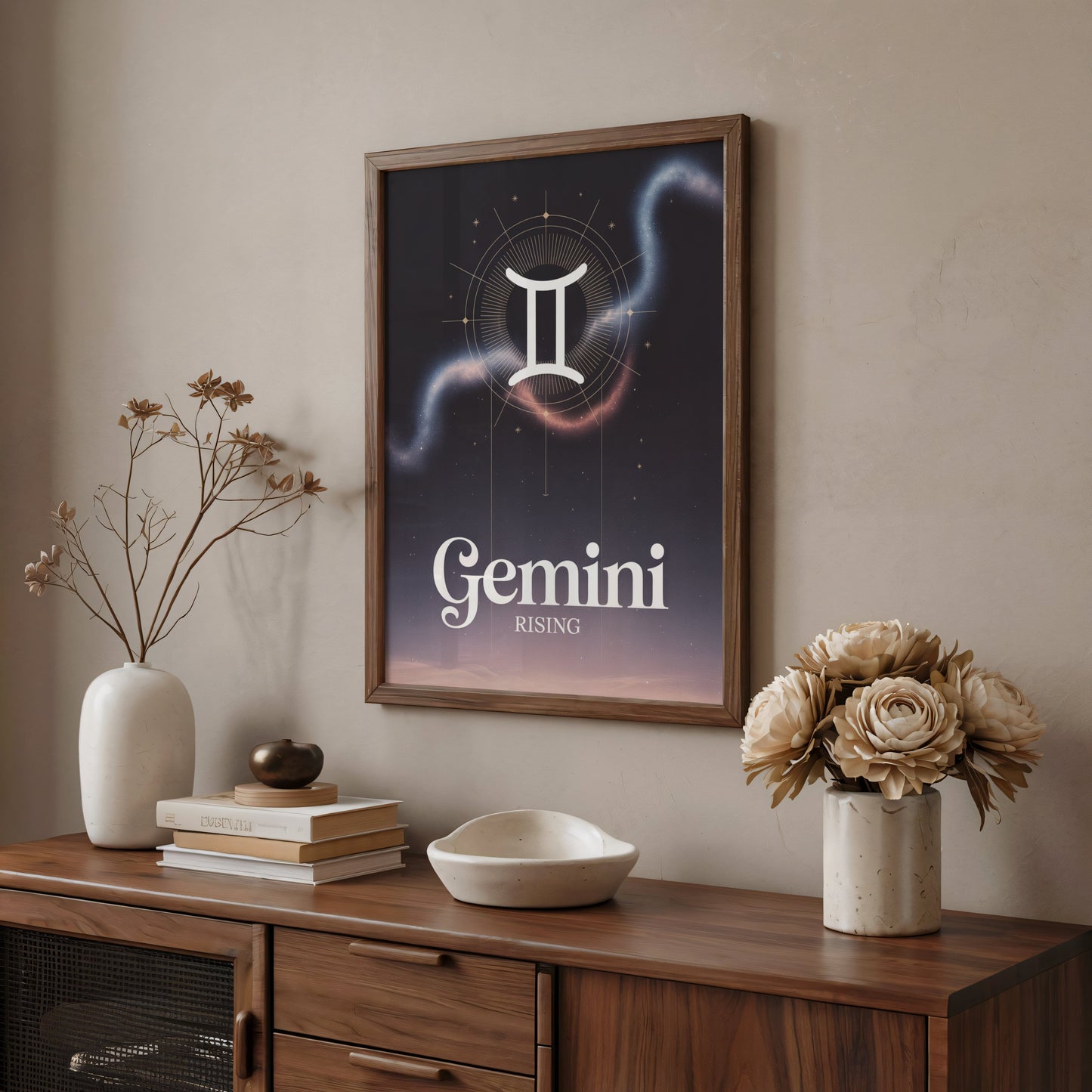 Aisle29 Print Gemini Birth Wall Art
