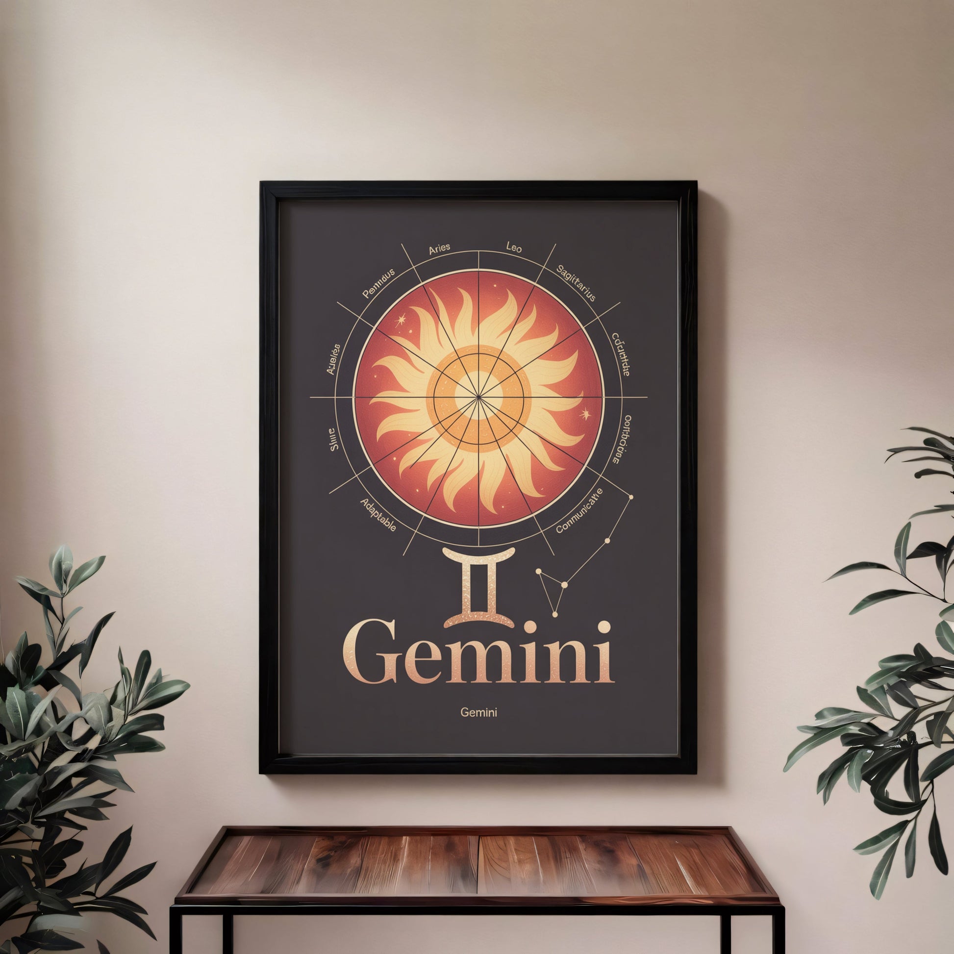 Aisle29 Print Gemini Colour Wall Art
