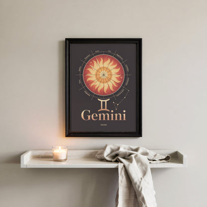Aisle29 Print Gemini Colour Wall Art