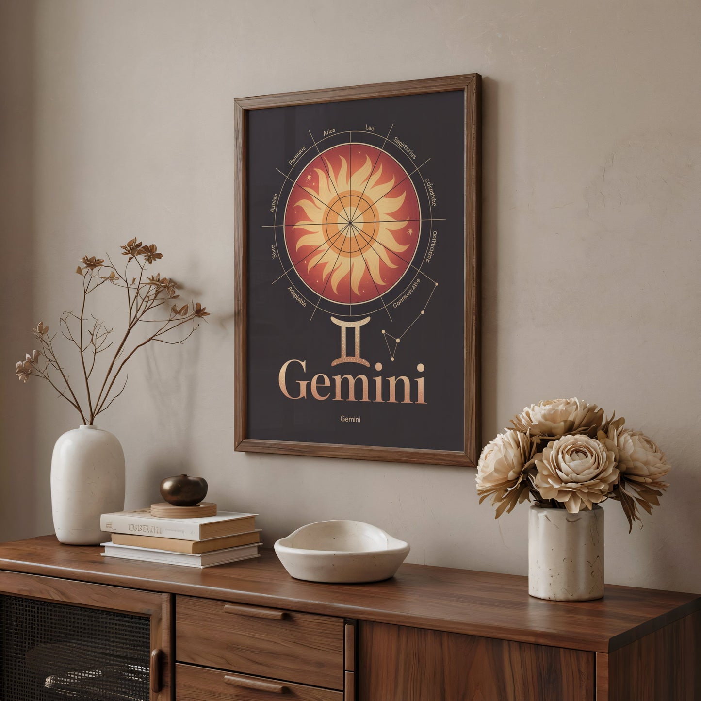 Aisle29 Print Gemini Colour Wall Art