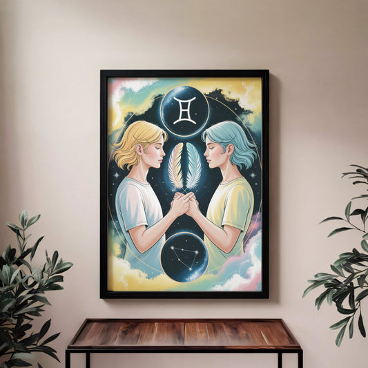 Aisle29 Print Gemini Crisp Wall Art