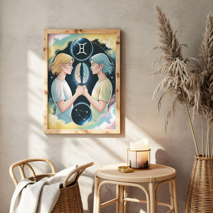 Aisle29 Print Gemini Crisp Wall Art
