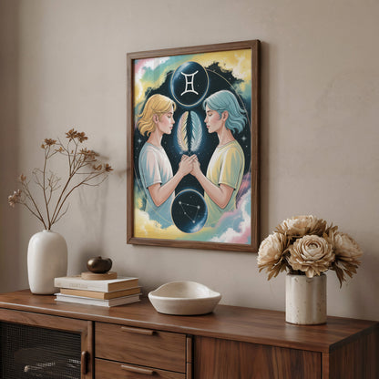 Aisle29 Print Gemini Crisp Wall Art