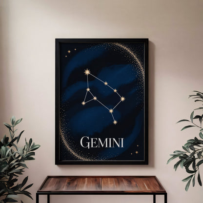 Aisle29 Print Gemini Deep Wall Art
