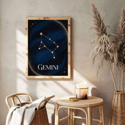 Aisle29 Print Gemini Deep Wall Art