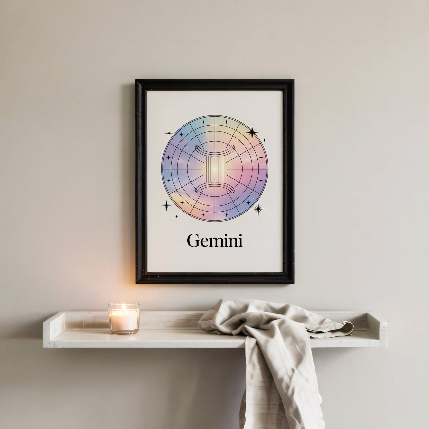 Aisle29 Print Gemini Elegant Wall Art