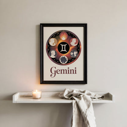 Aisle29 Print Gemini Evoke Wall Art