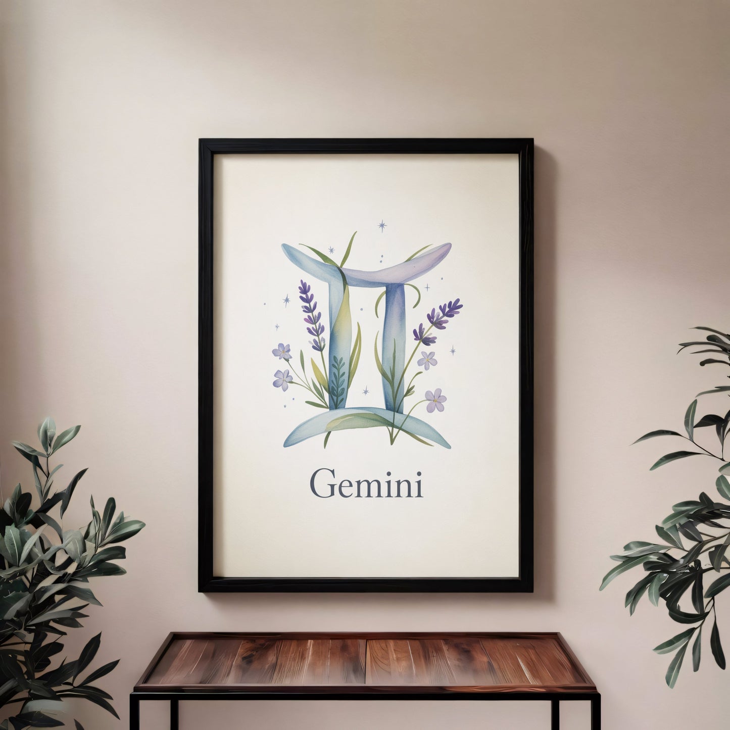 Aisle29 Print Gemini Intricate Wall Art